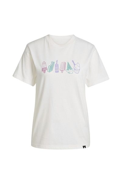 adidas Tricou ADIDAS pentru femei W L FOOD TEE - JN8271