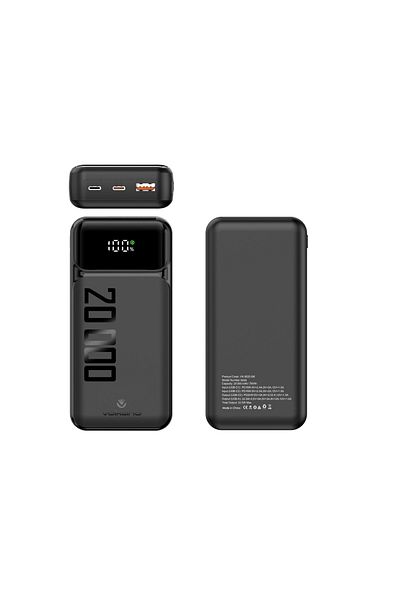 Volkano Roma Series 20,000mAh PD 20W Power Bank, Fast Charging, and High-Capacity Power Solution