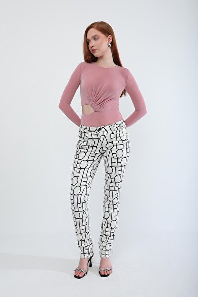 Bluewhite Women's Lycra Low Waist Skinny Fit Jean Trousers