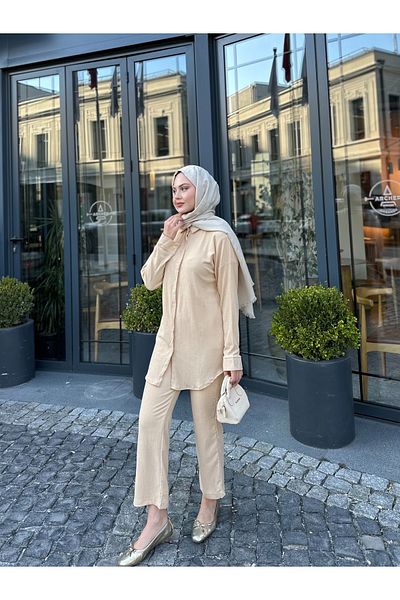 VOLT CLOTHİNG Kadın Pantolonlu Bürümcük Takım