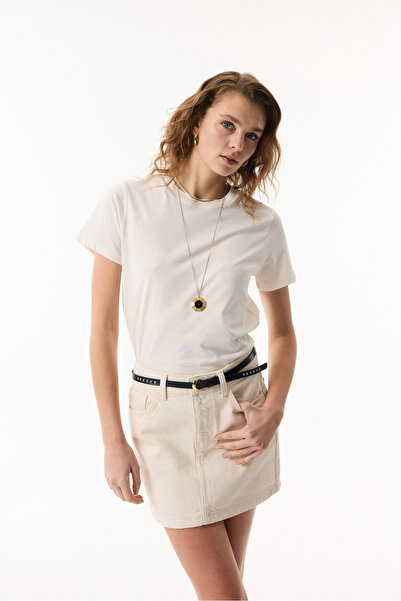 Mudo BİSİKLET YAKA KISA KOLLU T-SHIRT