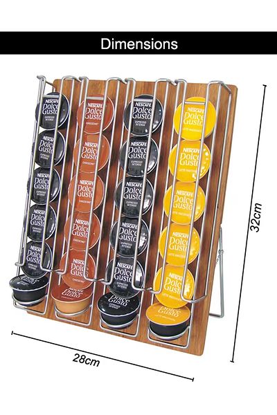 Generic Coffee Capsule Holder for 24 Capsule (For Docile Gusto Capsule Type)