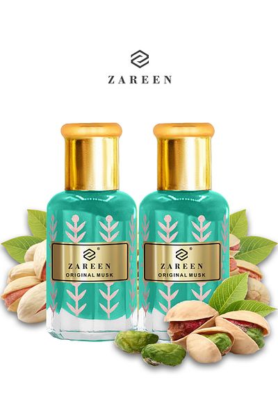 Musk Set of 2 Musk Pistachio by Zareen 6ml