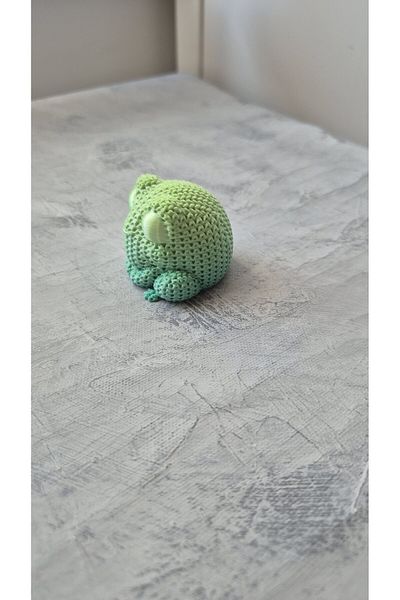 CESTOPİENO Frog Decor Cake Topper - Mini Gift Ornament