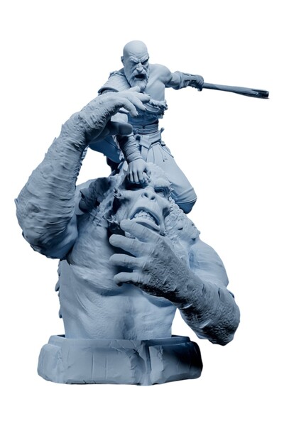 Miyazaki Premium Kratos Figürü | God of War Koleksiyonu