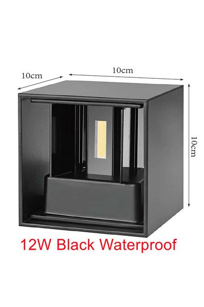 Choice Waterproof 12w Warm White Ip65 Led Waterproof Wall Lamps 12w Indoor Outdoor Adjustable Wall Light Co