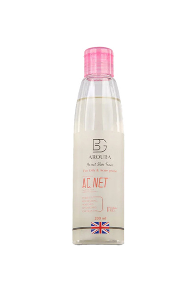 BG AROURA تونر حمض الساليسيلك مقشر و مفتح للبشرة الدهنية من بي جي 200 مل