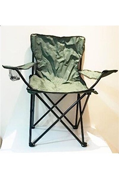 smart home كرسي تخييم قابل للطي مع حامل زجاجي