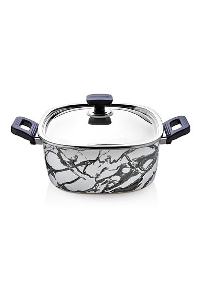 NETLON 19 Piece Granite Square Enamel Set