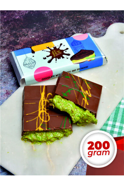 Fix Fıstıklı Kadayıflı Gerçek Dubai Çikolatası 200 gr