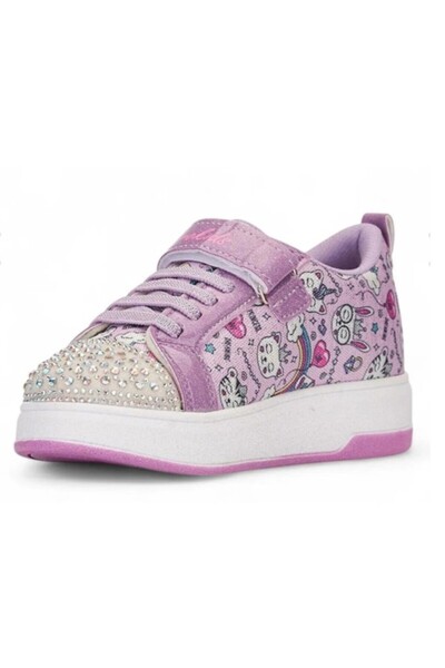 PRO Prokids Pro-P Παπούτσια για κορίτσια με σχέδια, γκλίτερ και μασκότ 31-35