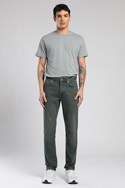 Lee Cooper بنطلون جينز رجالي بخصر عالٍ وقصة ضيقة 252 LCM 121034 JACK BURNELL ...