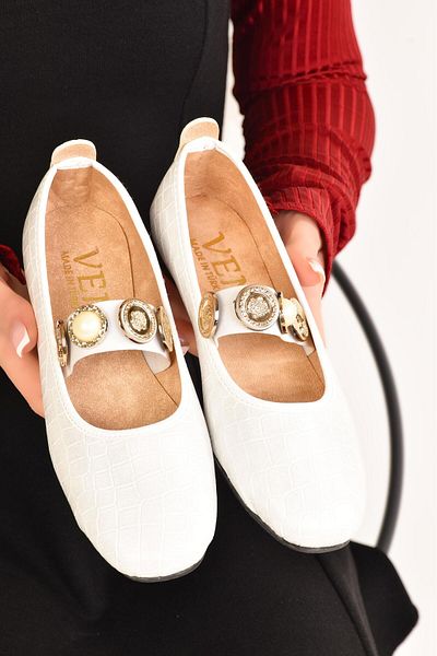 Peta Comfortable Lightweight Ballerina Shoes