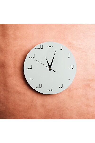 Hediyesepeti Nota Tasarımlı Dekoratif Duvar Saati