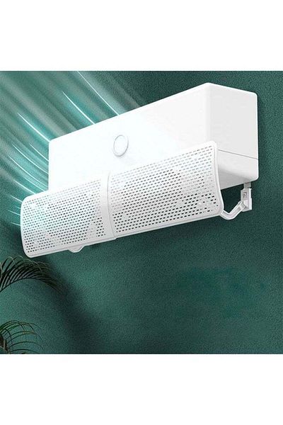 COOYA Retractable Air Conditioner Deflector, Air Baffle Telescopic for Cooling/Heating Air Circulation