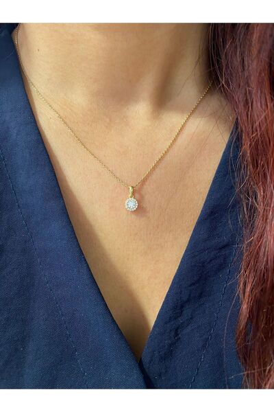 Hepimitu Taşlı Altın Kolye