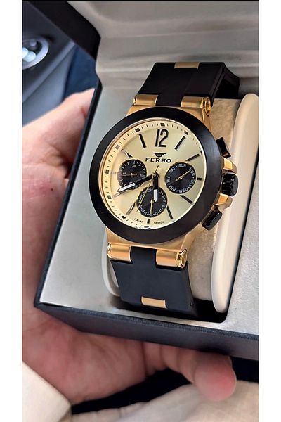 FERRO Brand Double Color Functions Active Wristwatch