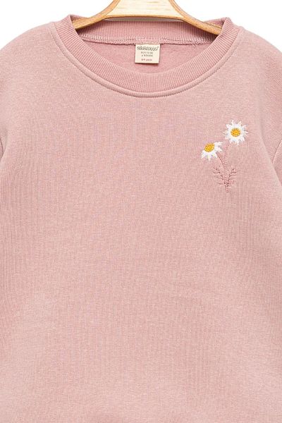 Divonette Pink Girl's Sweatshirt - Daisy Clothing