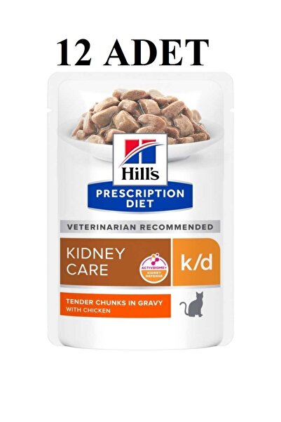 Hill's Hills Kidney Care k/d Tavuklu Böbrek Fonksiyonu Destekleyici Kedi Kons...