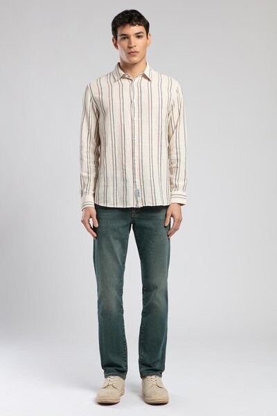 Lee Cooper Мъжка риза с редовна кройка в тъмносин цвят 252 LCM 241005 JACOB N...