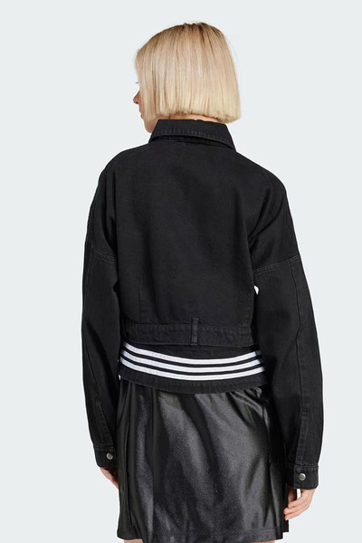 adidas Дамска ежедневна спортна блуза Adibreak Denim Two-in-One Track Top Jj3095