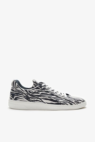 Louis Cardy Dobby Zebra Desenli Hakiki Deri Kadın Sneakers