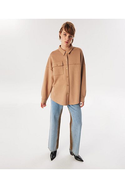 Twist Oversize Pocket Shirt
