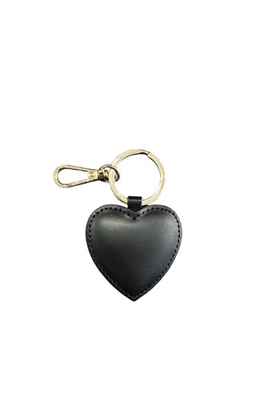 Seyahataksesuar Heart Leather Keychain