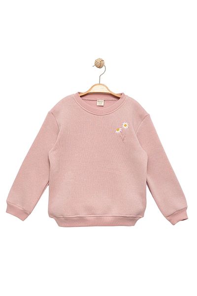 Divonette Pink Girl's Sweatshirt - Daisy Clothing