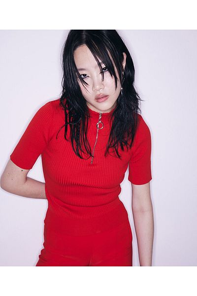 Twist Corded Zippered Knitwear