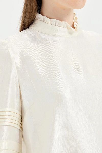 Gold Moda Renk Tesettür White Tunic