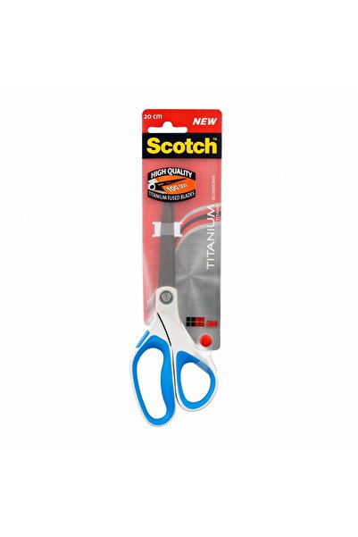 Scotch ® Scissors Titanium 8 inch Mixed Case, Green/Blue/Purple