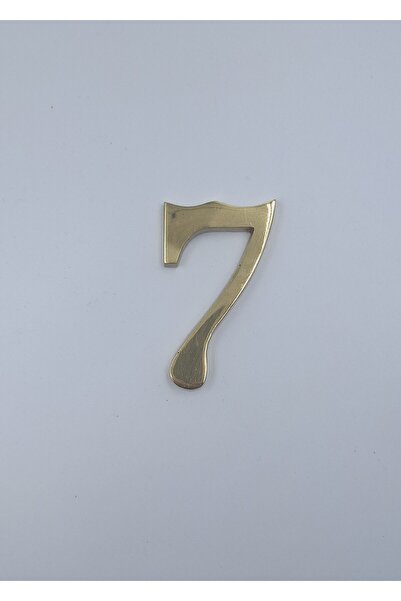 Kalender Döküm Brass Numerical Door Number 8cm No:7