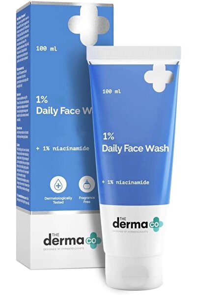 The Derma Co غسول الوجه اليومي بحمض الكوجيك 1% من ذا ديرما كو، 100 مل