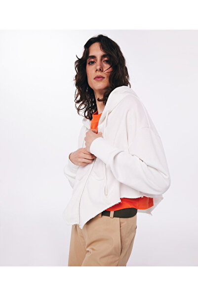 Twist Sweatshirt - Raw Edge Detailed