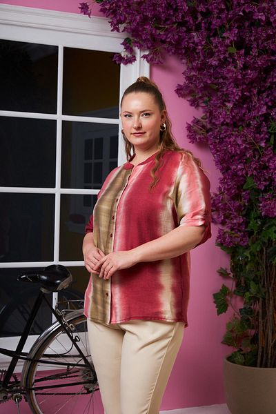 RMG Batik Pattern Large Size Shirt
