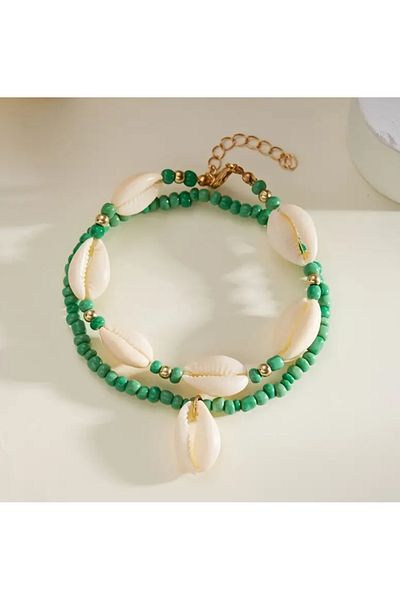 MYSTERY TAKI AKSESUAR Sea Shell Design Ankle