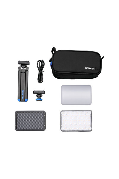 APUTURE Amaran Ace 25c RGB LED Işık Kiti (Gümüş)