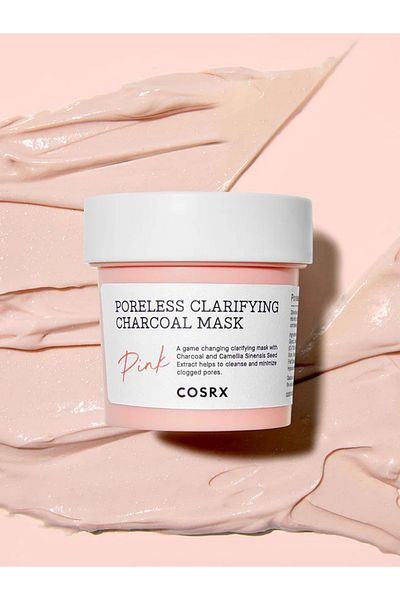 Cosrx COSRX-PORELESS CLARIFYING CHARCOAL MASK-PINK
