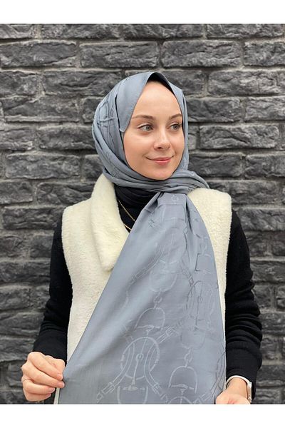HAREM SCARF Καπνιστό Χαρέμι ​​Σκαντζόχοιρος Maria Shawl
