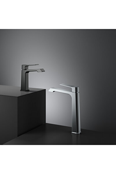 Creavit Stark Metallic Gray Sink Faucet Sk1500Gr