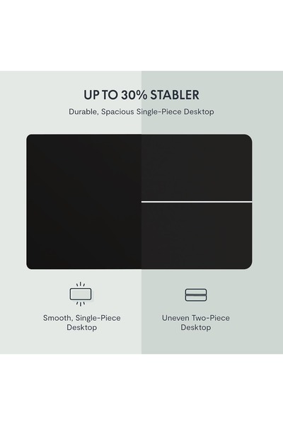 Mahmayi FlexiSpot Ergonomic Electric Standing Desk 120x75 cm Sturdy and Durable Desk - Charcoal Black