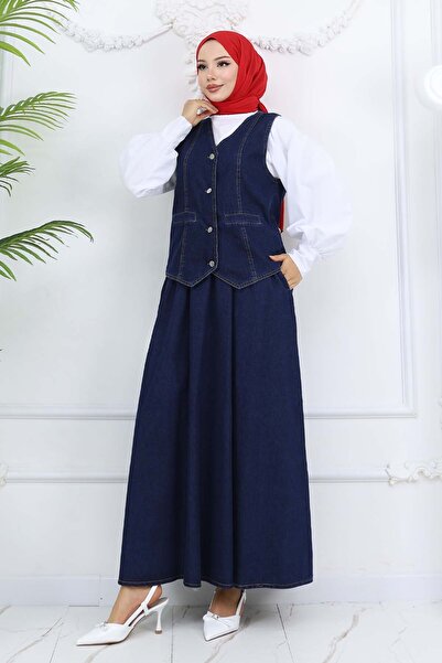 benguen Navy Blue 2186 Köt Vest Eta Suit