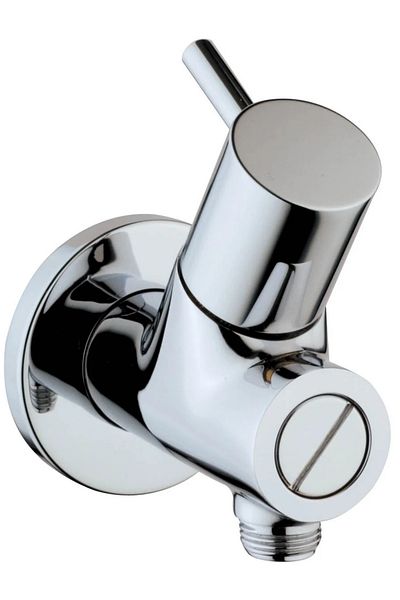 VitrA Angle valve with filter, inlet thread G1/2, outlet thread G3/4