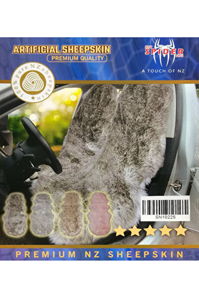 Generic Premium Sheepskin Car Seat Cover –pure Wool, Soft & Fluffy, Universal Fit, Long Wool Cushion