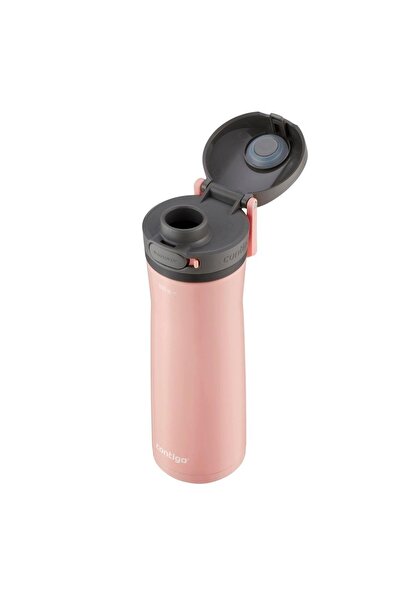 Contigo Jackson Chill 2.0 Çelik Tek El Bas İç Kilitli Su Matarası 590ml - Pembe