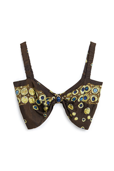 Nocturne Aksesuar Detaylı Crop Top