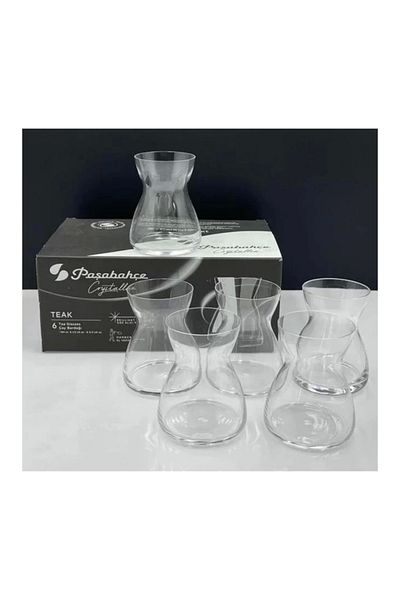 Paşabahçe 22174 Glass Tea Cup - Set of 6