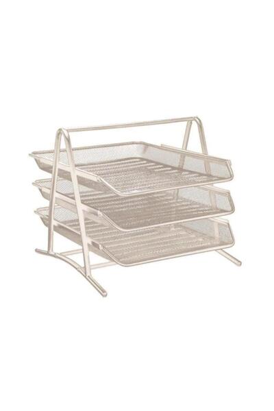 Mas Evrak Rafı 0523 Seti 3'lü Rose Gold