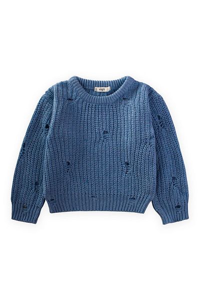 Cigit Pulover Tricot Thessaloniki 2-8 Ani Albastru Indigo